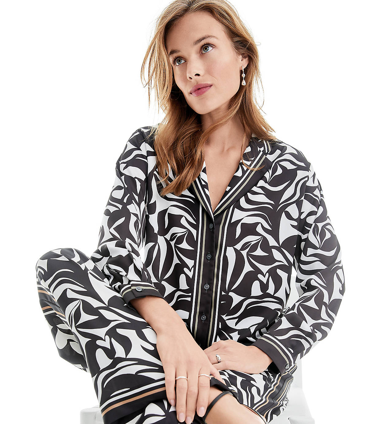 Michi Swirl Blouse Michi Swirl Blouse