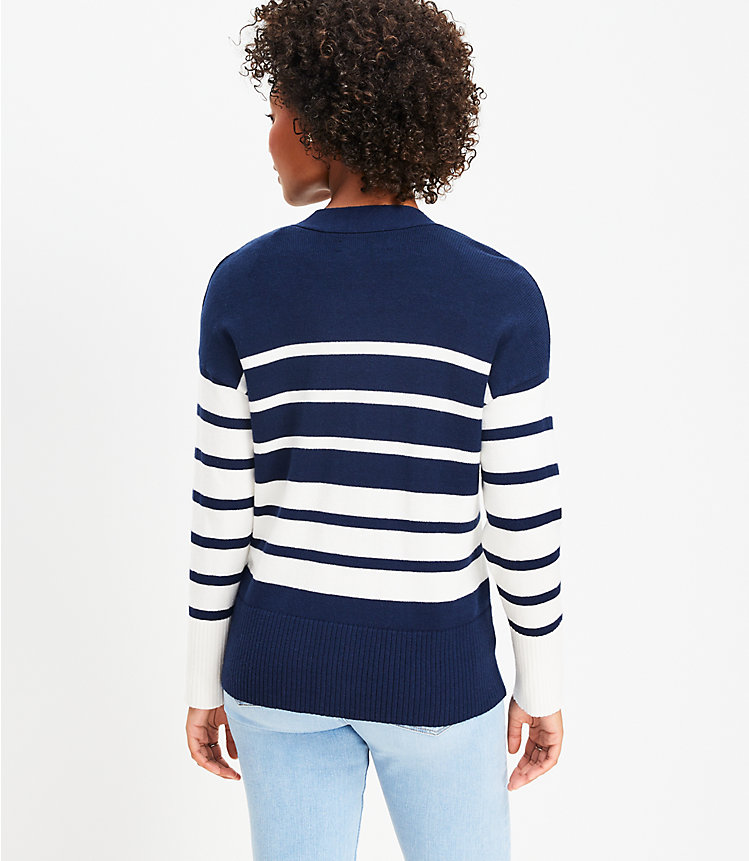 Striped Girlfriend Cardigan image number 2