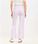 Belted Sutton Kick Crop Pants in Gingham carousel Product Image 3