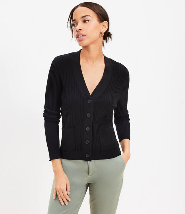 Loft v shop neck cardigan