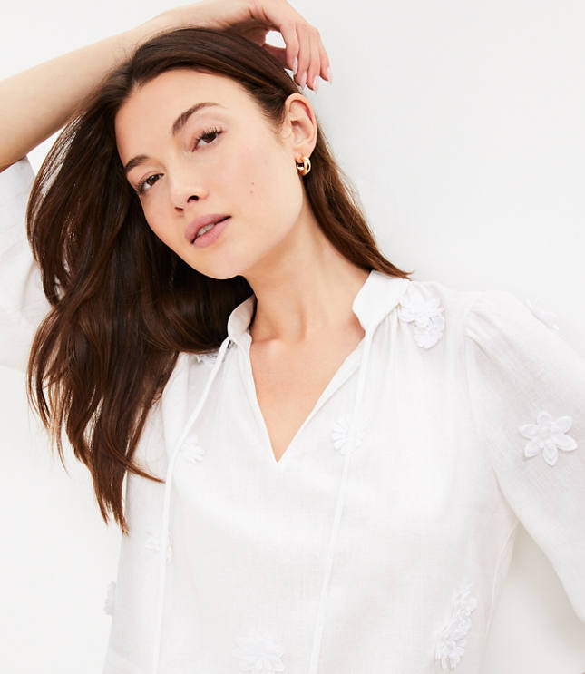 loft linen top