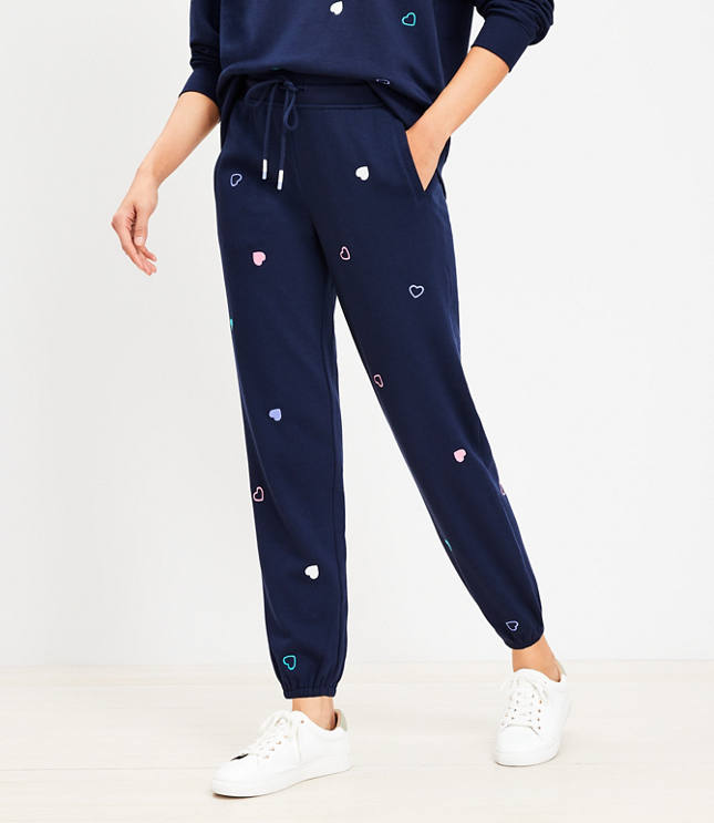 Petite store cotton joggers