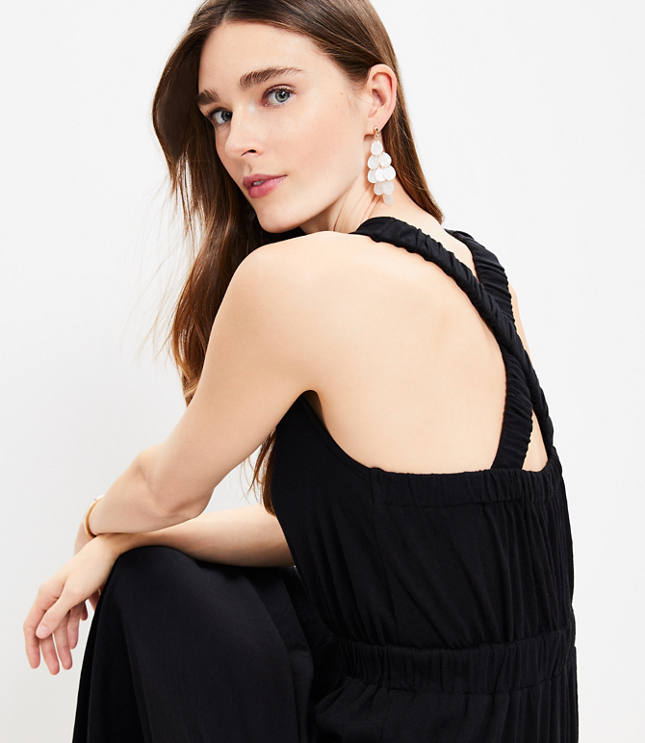 Crossover Back Maxi Tank Dress