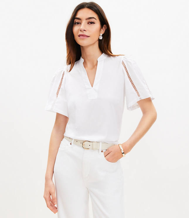 loft linen top
