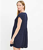 Scalloped Y Neck Swing Dress carousel Product Image 3