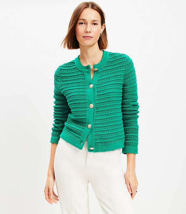 Ladies petite cardigan on sale sweaters