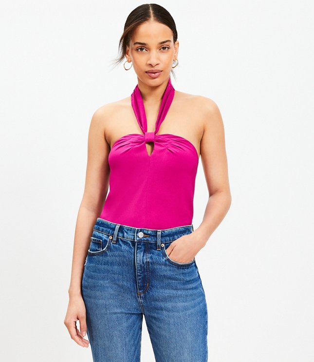 Keyhole Halter Top