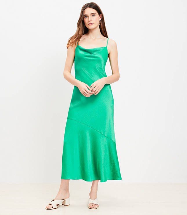 Perfect Ribbed Scoop Neck Tank Midi Dress