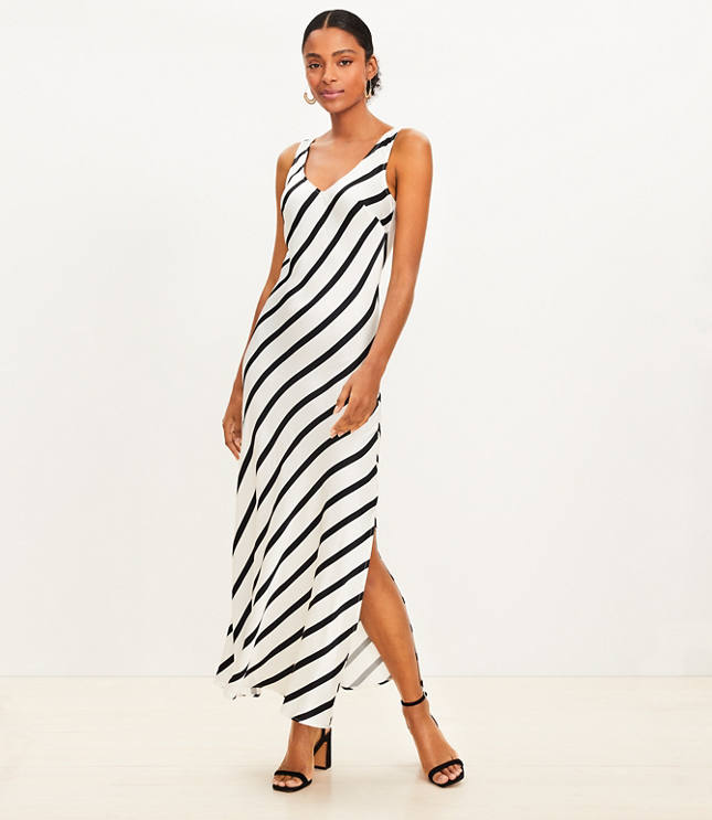 Petite midi slip dress best sale