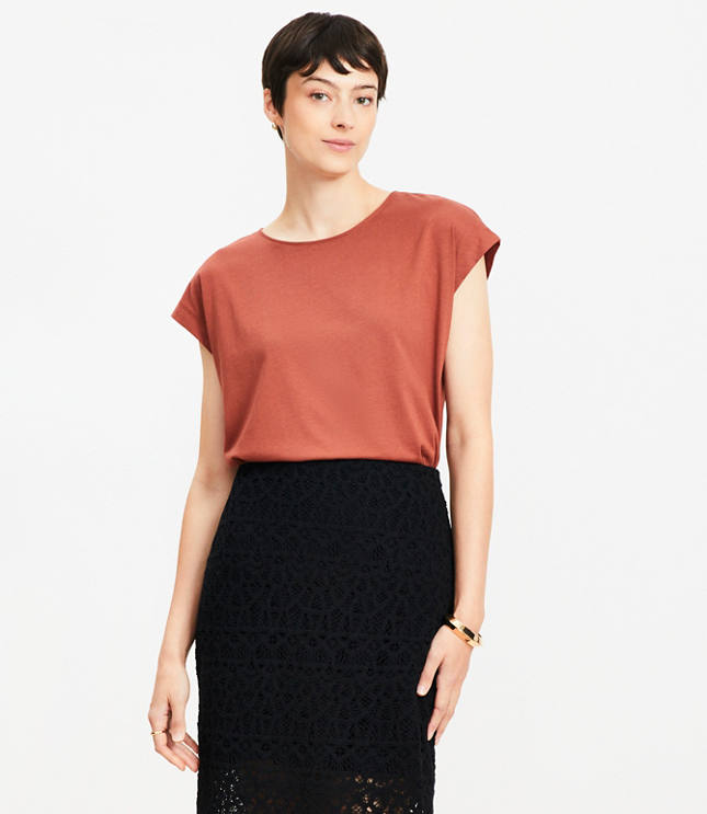 Petite Modern Wedge Tee