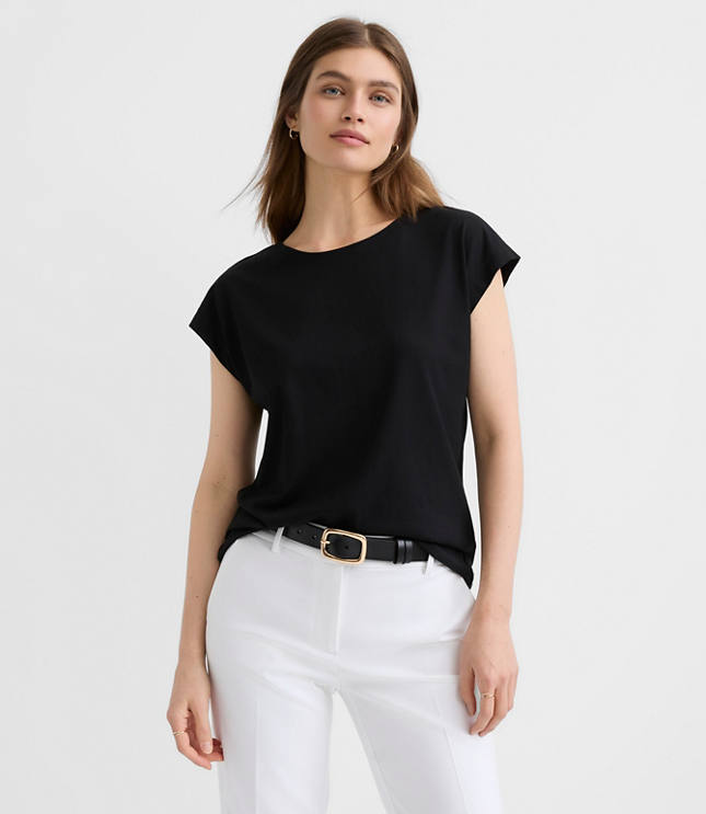 Petite Modern Wedge Tee