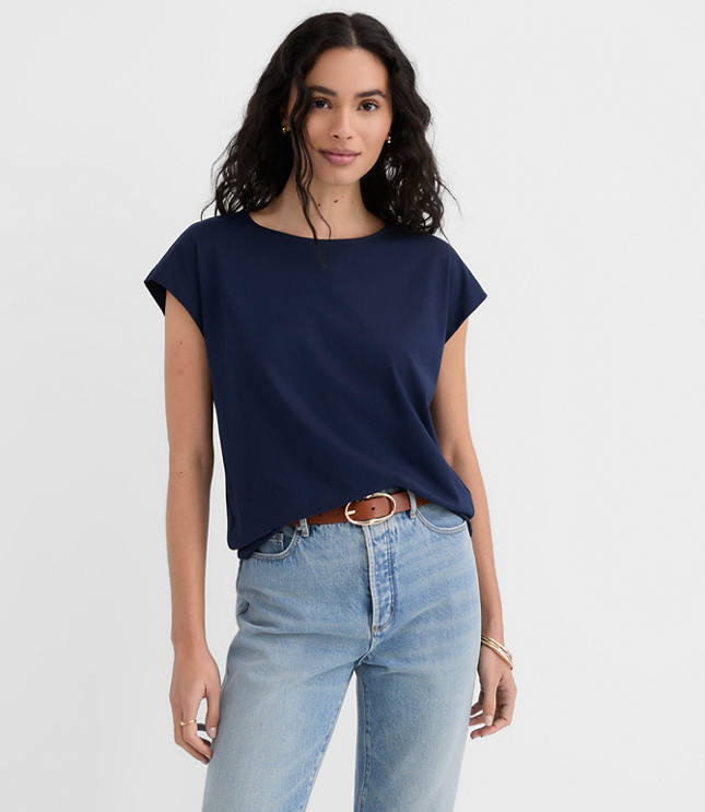 Petite Modern Wedge Tee