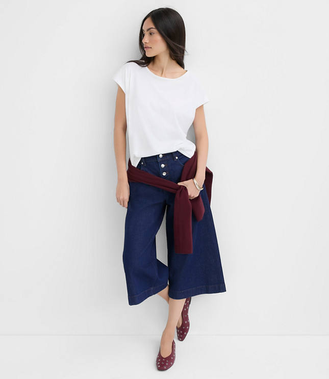 Petite Modern Wedge Tee