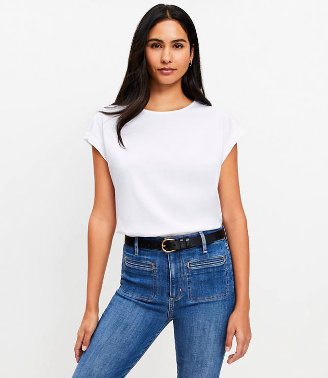 The Petite Modern Wedge Tee