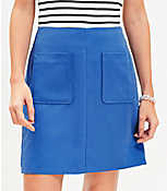 Tall Patch Pocket Shift Skirt carousel Product Image 2