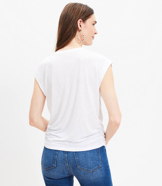 Knotted Muscle Tank Top - image 3