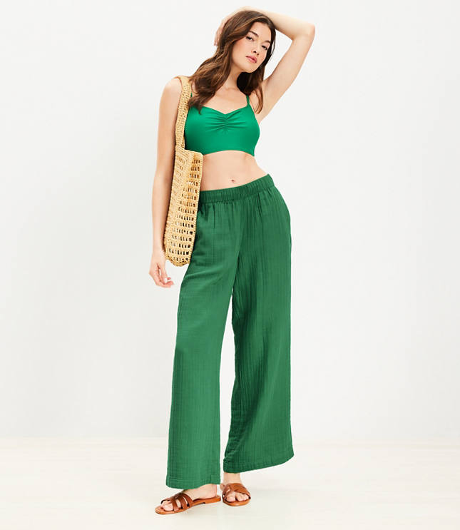 Tall Seaside Stride Tulip Hem Beach Pants – The Elevated Closet