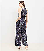 Dotted Foliage Halter Jumpsuit carousel Product Image 3