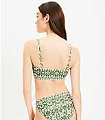 LOFT Beach Cinched Front Cropped Bikini Top carousel Product Image 3