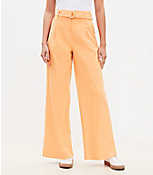 Petite Belted Peyton Trouser Pants carousel Product Image 1