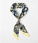 Floral Skinny Scarf carousel Product Image 2