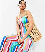 LOFT Beach Halter Pocket Maxi Dress carousel Product Image 2
