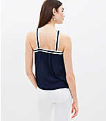 Petite Crossover Halter Top carousel Product Image 3