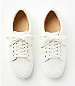 Eyelet Lace Up Sneakers carousel Product Image 3