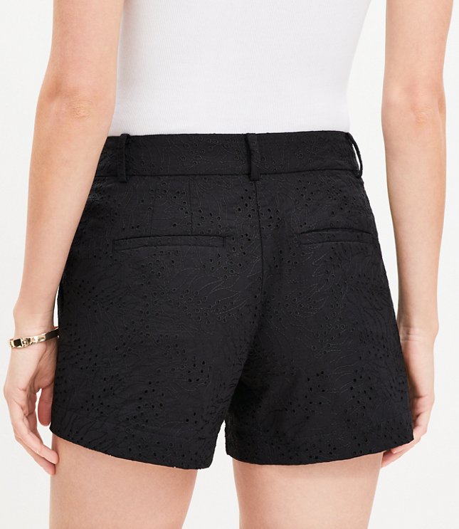 Riviera Shorts in Palm Eyelet image number 2