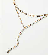 Layered Y Necklace carousel Product Image 2