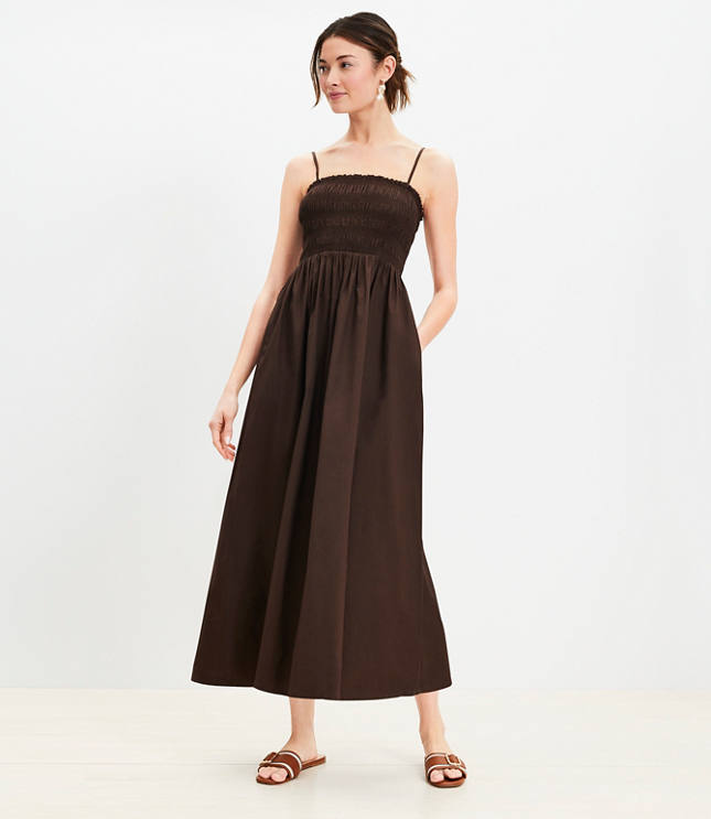 Scalloped Halter Maxi Dress