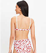 LOFT Beach Plumeria Front Tie Underwire Bikini Top carousel Product Image 3