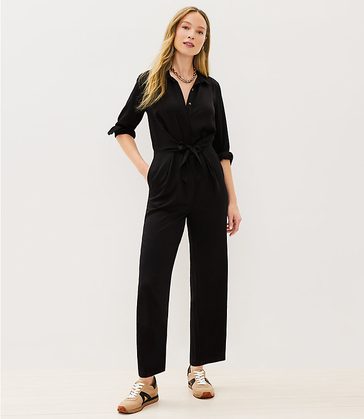 Emory Tie Front Jumpsuit image number 0