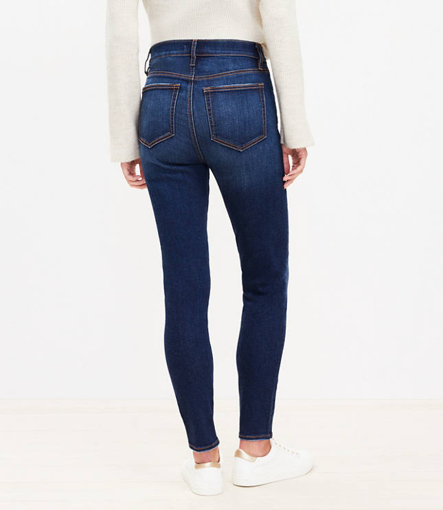 High Rise Skinny Jeans in Vintage Dark Wash