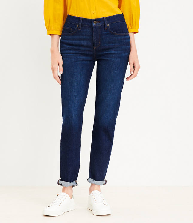 Curvy High Rise Straight Jeans in Light Vintage Indigo Wash