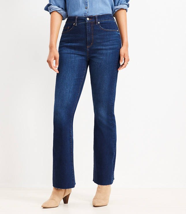 Tall Curvy High-Waisted Bootcut Jeans - Medium Wash