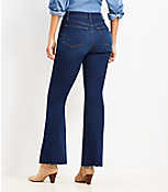Curvy Fresh Cut High Rise Slim Flare Jeans in Dark Wash carousel Product Image 2