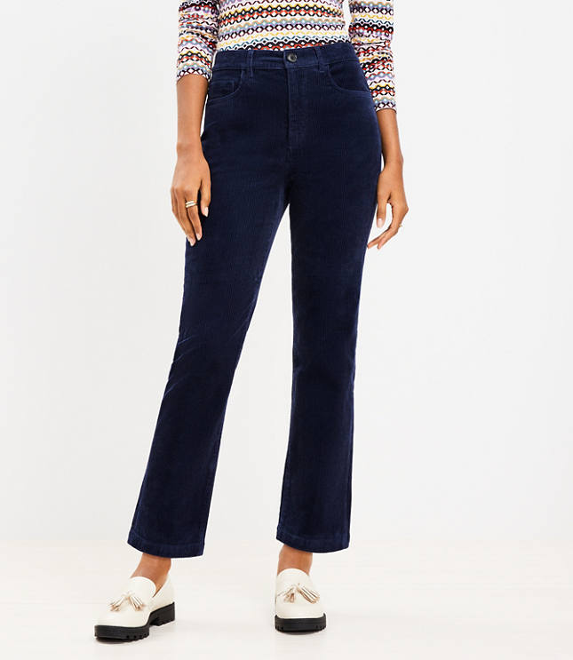 Corduroy Full Length Lounge Pant, Blue