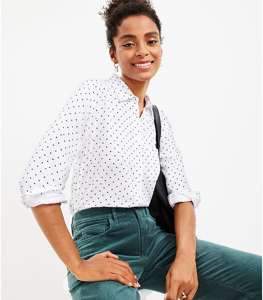 Dotted Relaxed Everyday Shirt