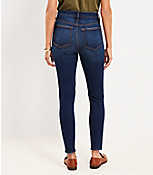 Petite High Rise Skinny Jeans in Vintage Dark Wash carousel Product Image 3