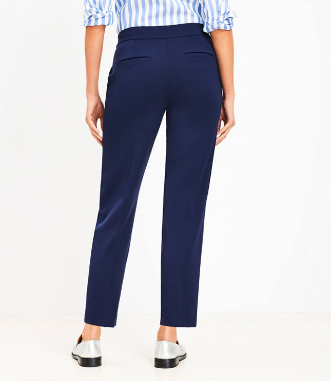 Bi-Stretch Slim Ankle Pants