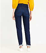 Tall Girlfriend Jeans in Classic Dark Indigo Wash carousel Product Image 3
