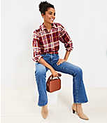 Plaid Flannel Oversized Everyday Shirt carousel Product Image 2