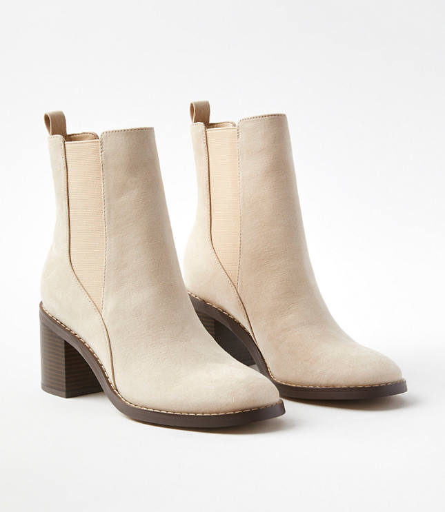 chelsea boots women block heel