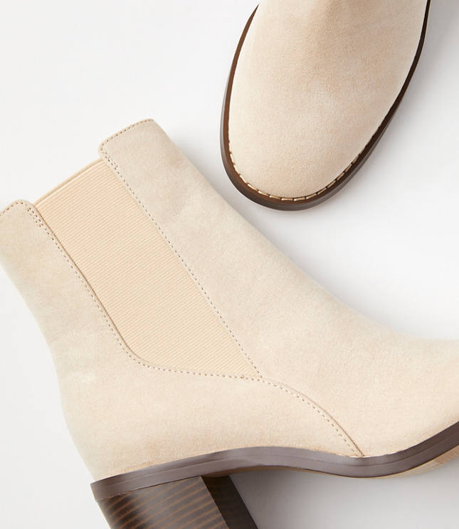 Block Heel Chelsea Boots