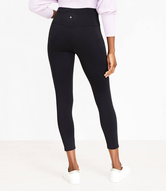 Lululemon Pink and Grey Striped with Black Side Stripe Full Length Leg –  The Saved Collection