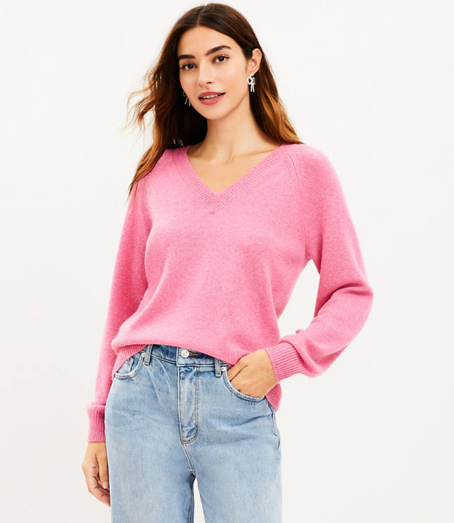 V-Neck Cashmere Sweater