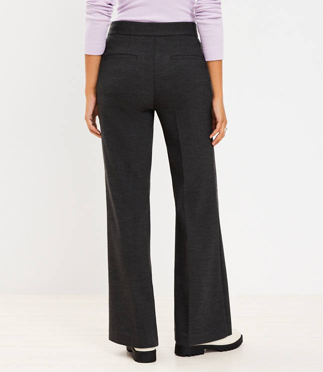 petite wide leg trousers