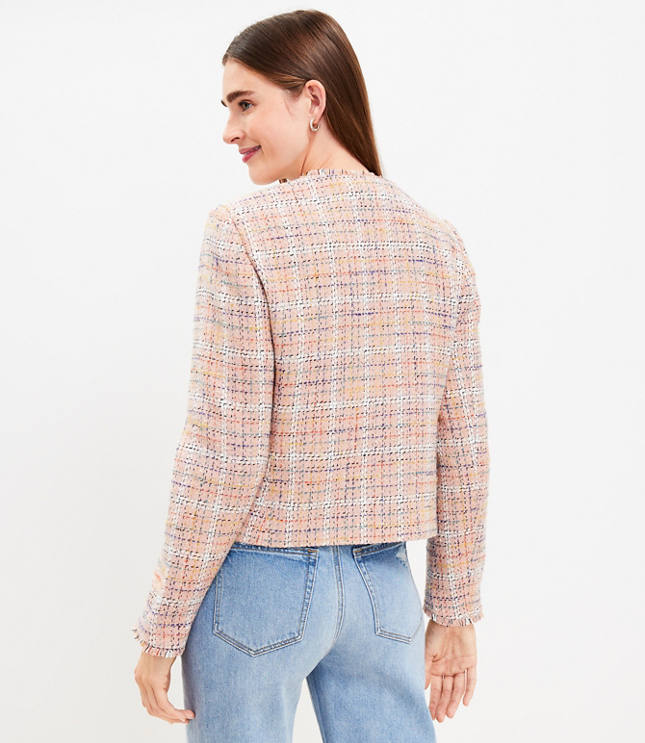 Sparkle Textured Tweed Jacket