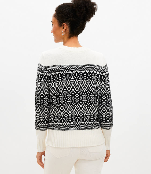 Relaxed Fair Isle Sweater